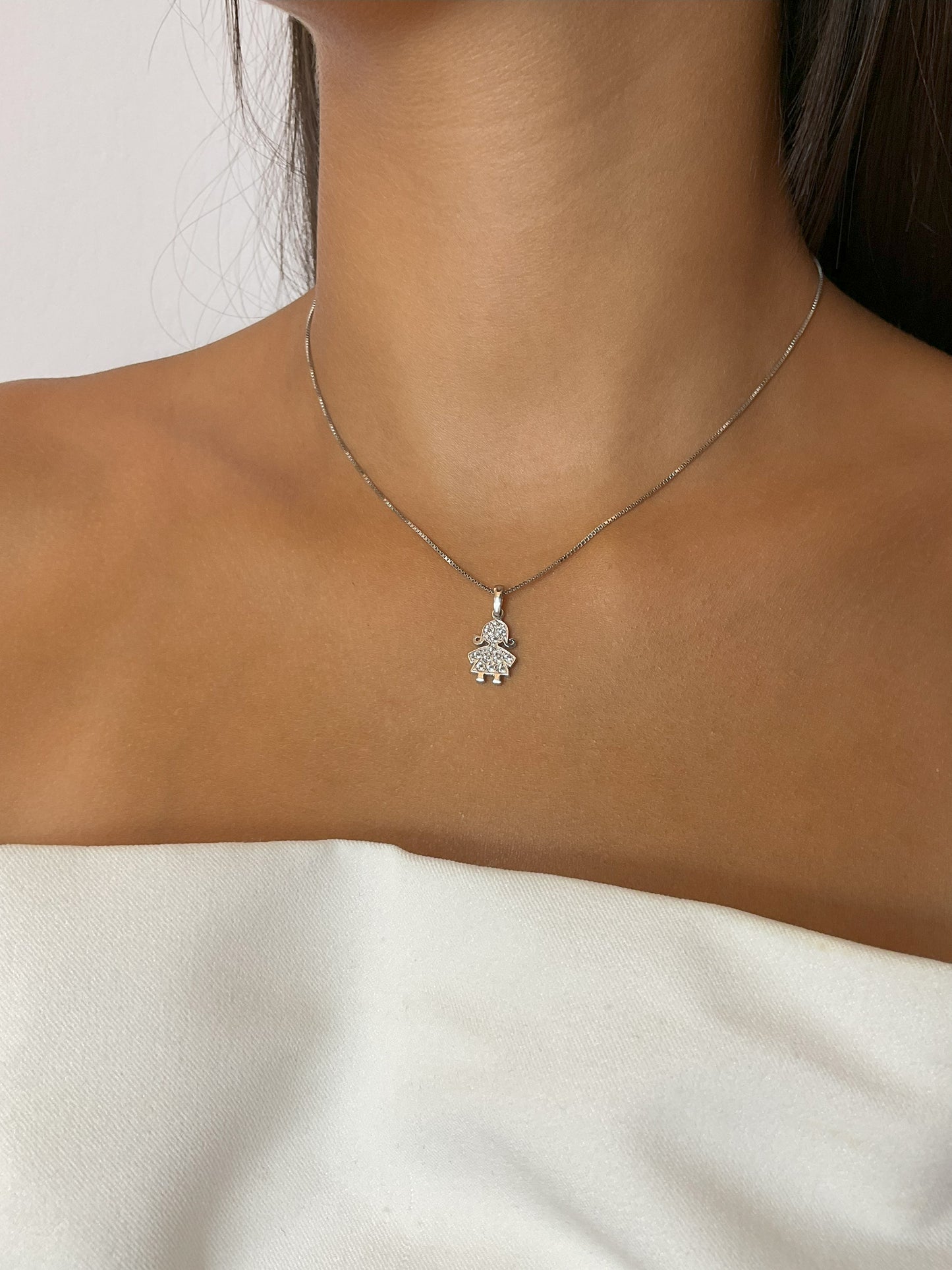 Collana con ciondolo "bebè" piccolo